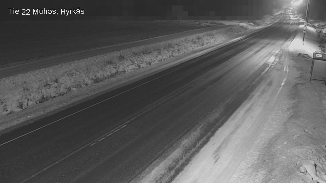 Kelikamerat Kuva Tie 22 Muhos, Hyrkäs, Muhos, Pohjois-Pohjanmaa