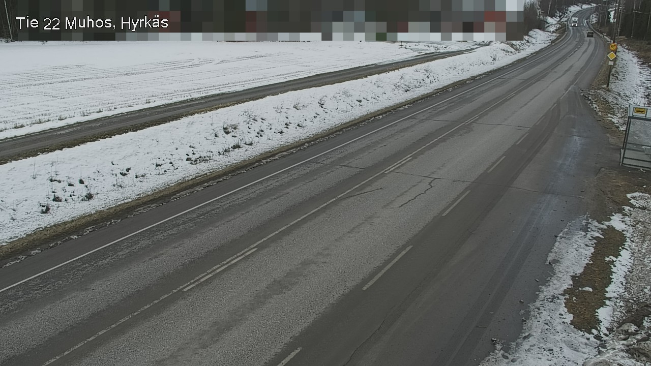 Kelikamerat Kuva Tie 22 Muhos, Hyrkäs, Muhos, Pohjois-Pohjanmaa