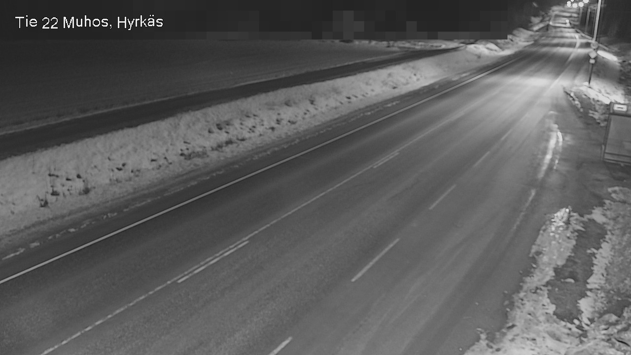 Kelikamerat Kuva Tie 22 Muhos, Hyrkäs, Muhos, Pohjois-Pohjanmaa