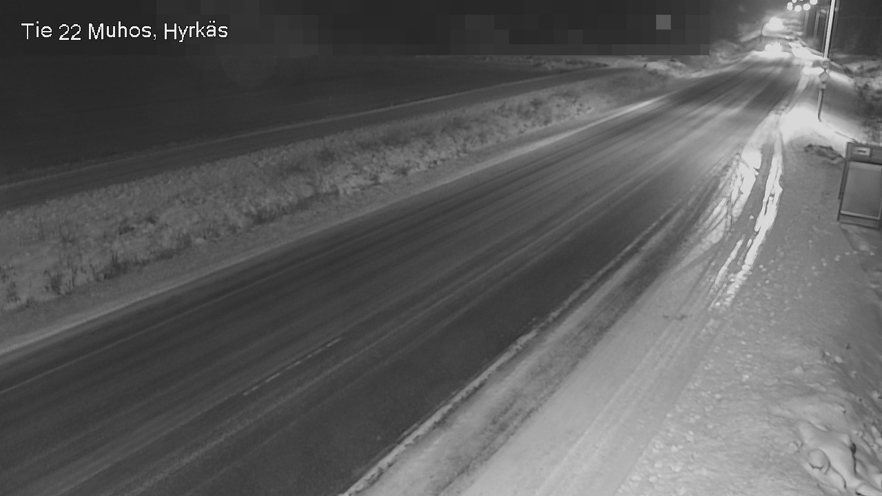 Kelikamerat Kuva Tie 22 Muhos, Hyrkäs, Muhos, Pohjois-Pohjanmaa