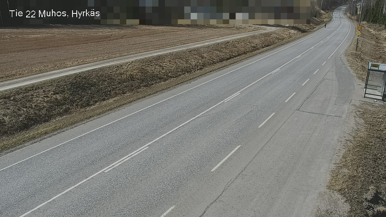 Kelikamerat Kuva Tie 22 Muhos, Hyrkäs, Muhos, Pohjois-Pohjanmaa
