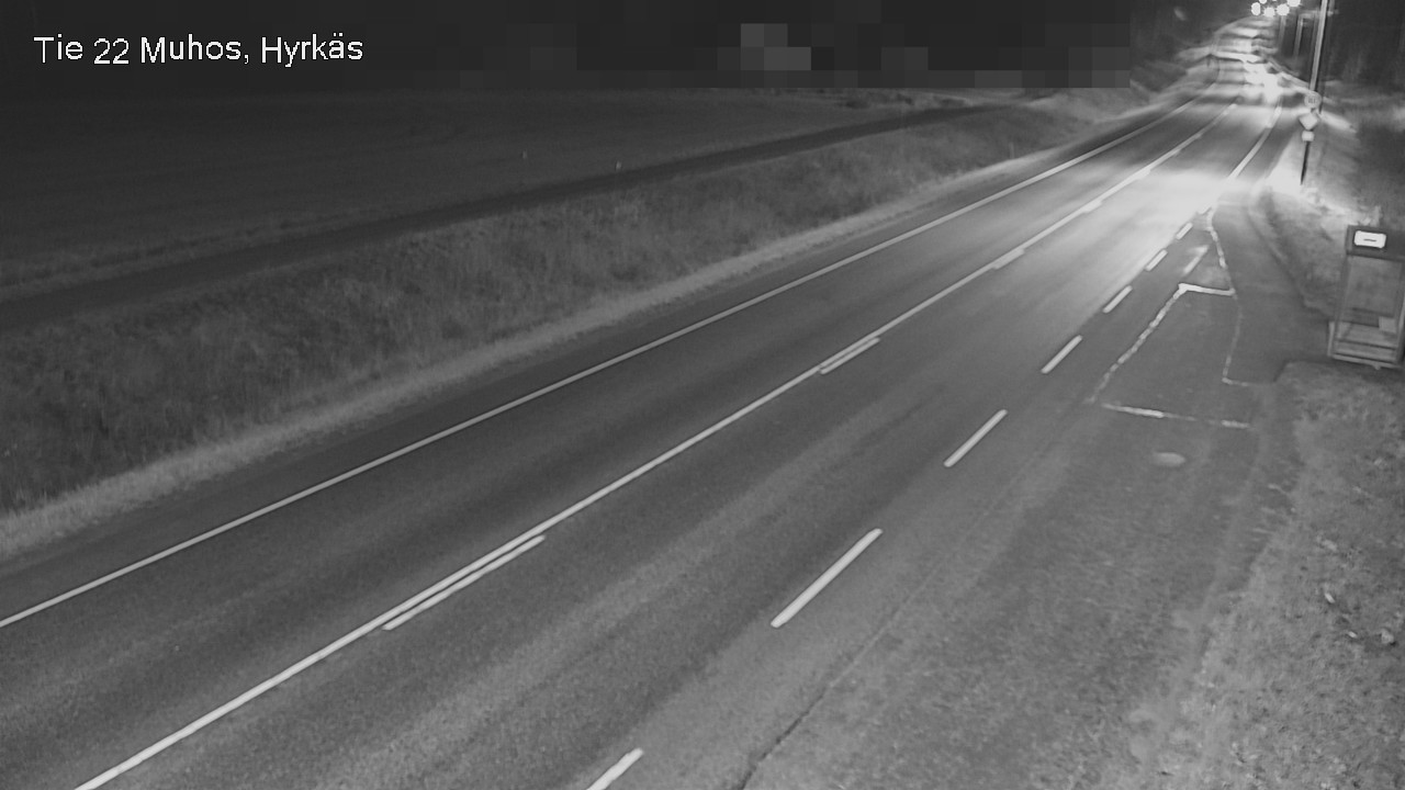 Kelikamerat Kuva Tie 22 Muhos, Hyrkäs, Muhos, Pohjois-Pohjanmaa