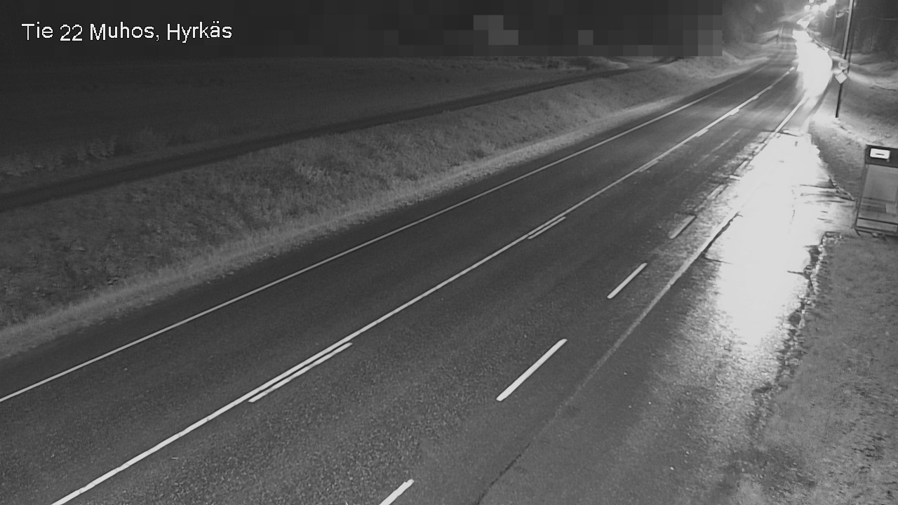 Kelikamerat Kuva Tie 22 Muhos, Hyrkäs, Muhos, Pohjois-Pohjanmaa