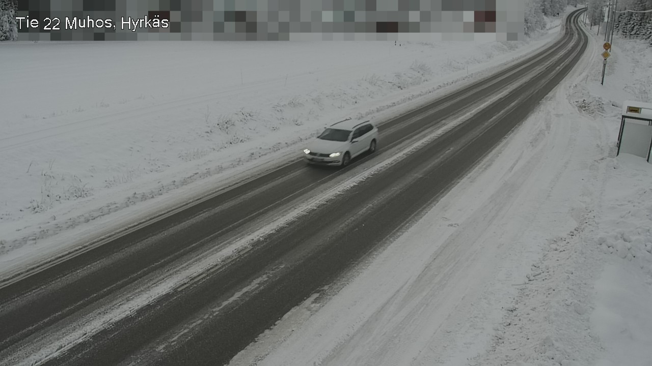 Kelikamerat Kuva Tie 22 Muhos, Hyrkäs, Muhos, Pohjois-Pohjanmaa