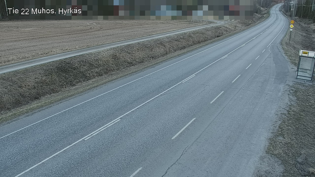Kelikamerat Kuva Tie 22 Muhos, Hyrkäs, Muhos, Pohjois-Pohjanmaa
