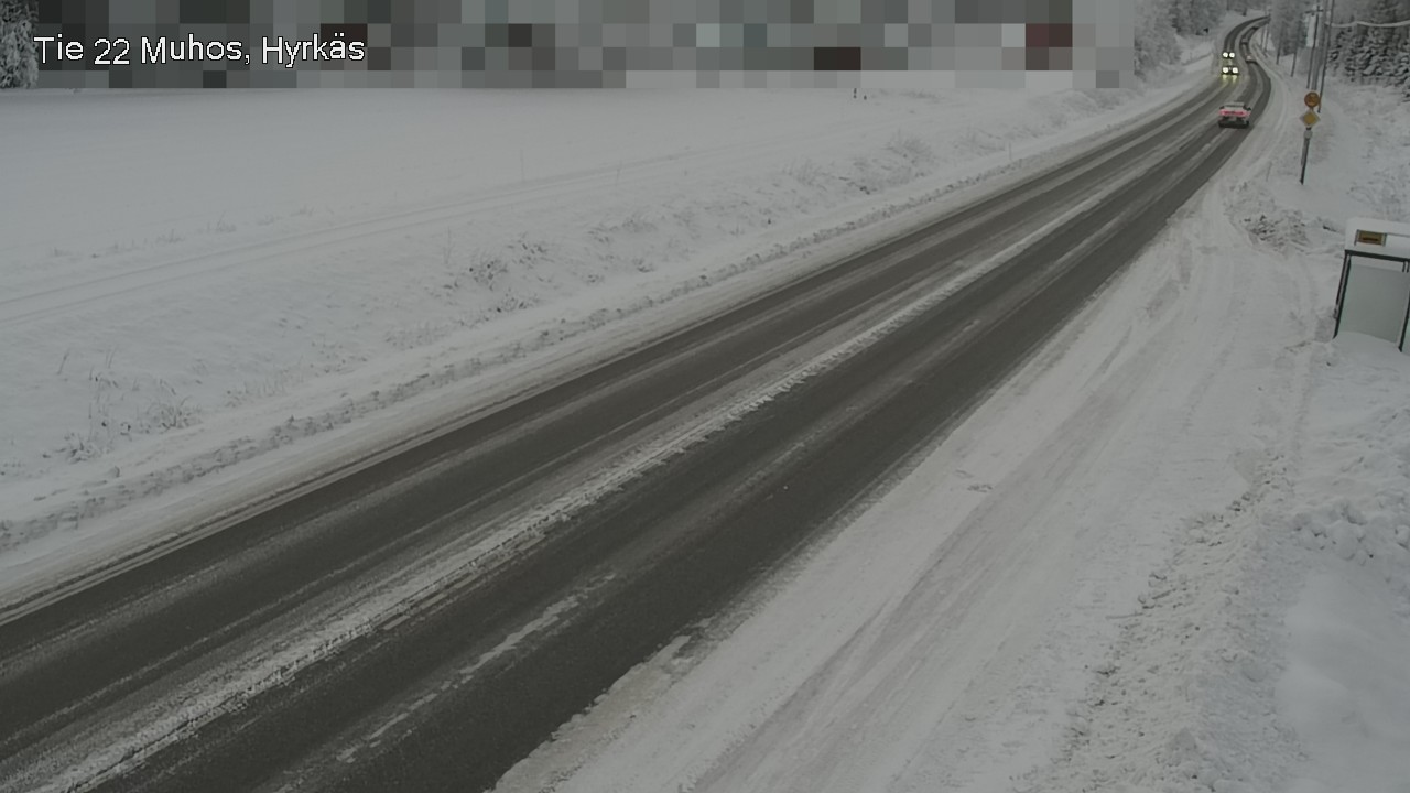 Kelikamerat Kuva Tie 22 Muhos, Hyrkäs, Muhos, Pohjois-Pohjanmaa