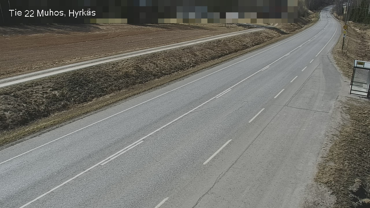 Kelikamerat Kuva Tie 22 Muhos, Hyrkäs, Muhos, Pohjois-Pohjanmaa