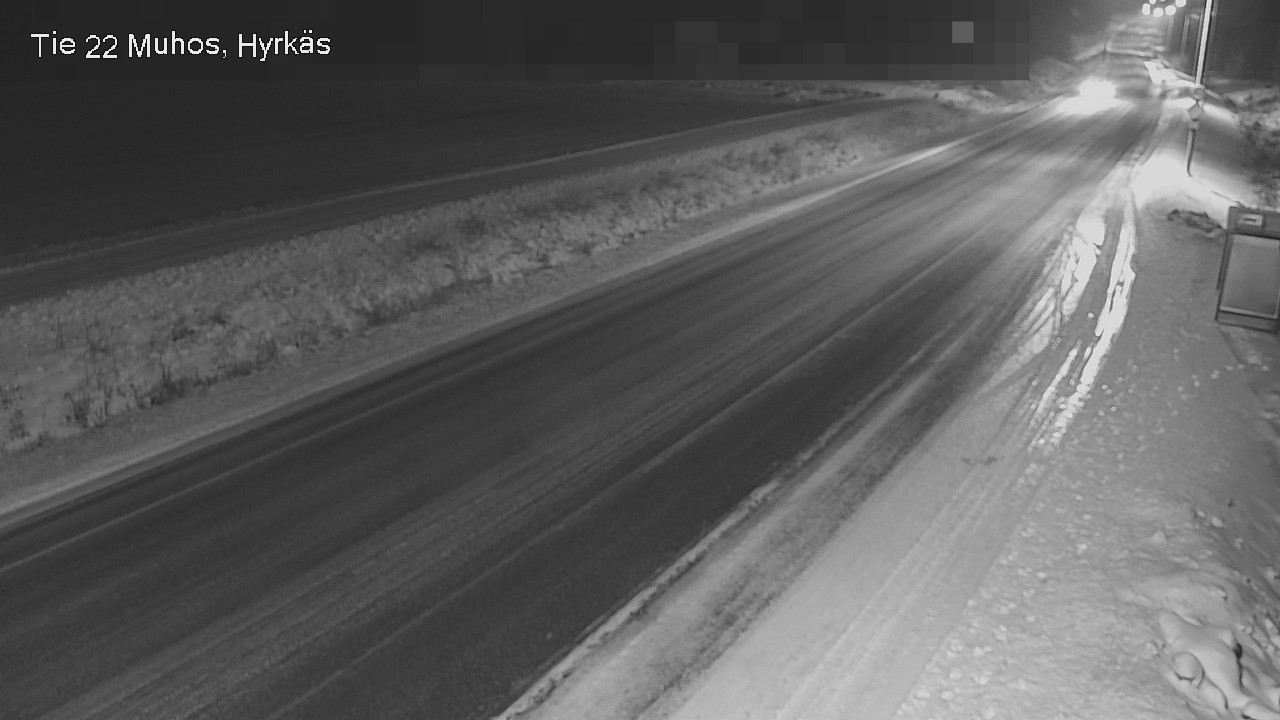 Kelikamerat Kuva Tie 22 Muhos, Hyrkäs, Muhos, Pohjois-Pohjanmaa