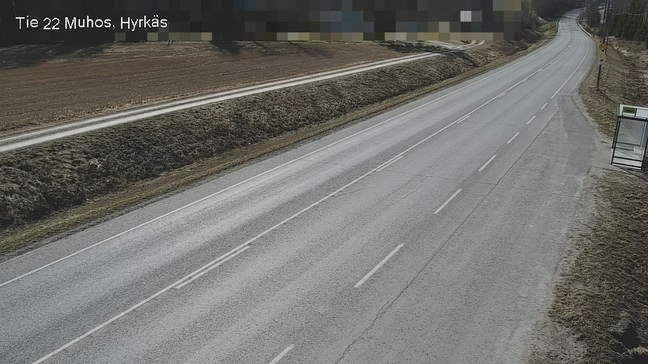 Kelikamerat Kuva Tie 22 Muhos, Hyrkäs, Muhos, Pohjois-Pohjanmaa