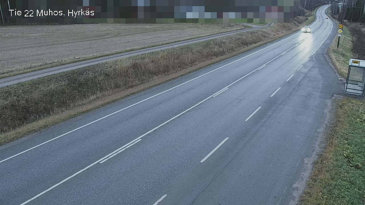 Kelikamerat Kuva Tie 22 Muhos, Hyrkäs, Muhos, Pohjois-Pohjanmaa
