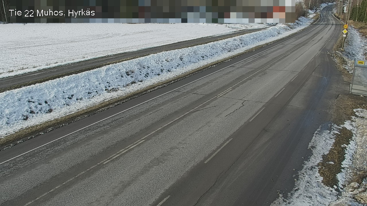 Kelikamerat Kuva Tie 22 Muhos, Hyrkäs, Muhos, Pohjois-Pohjanmaa