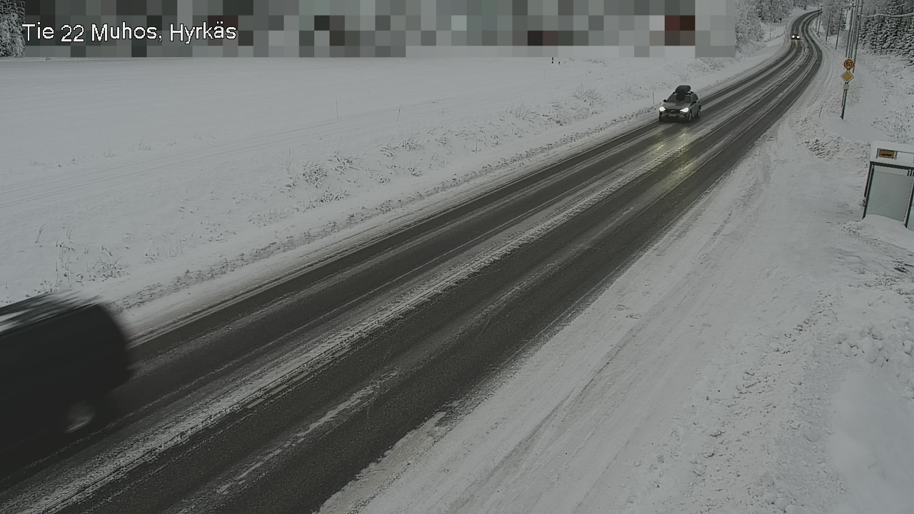 Kelikamerat Kuva Tie 22 Muhos, Hyrkäs, Muhos, Pohjois-Pohjanmaa