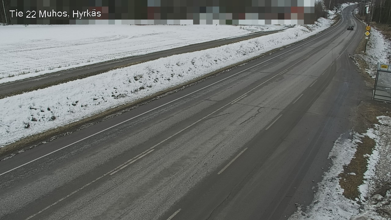 Kelikamerat Kuva Tie 22 Muhos, Hyrkäs, Muhos, Pohjois-Pohjanmaa