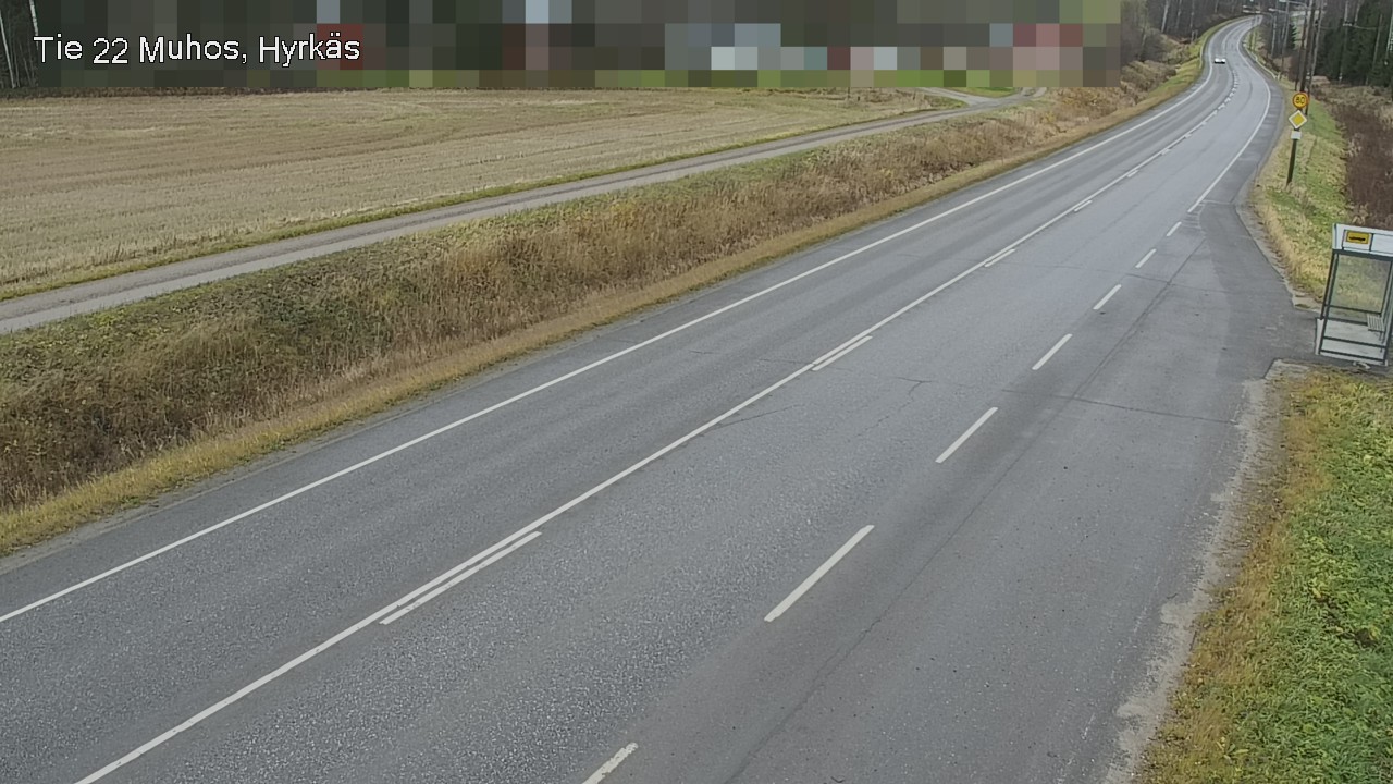Kelikamerat Kuva Tie 22 Muhos, Hyrkäs, Muhos, Pohjois-Pohjanmaa