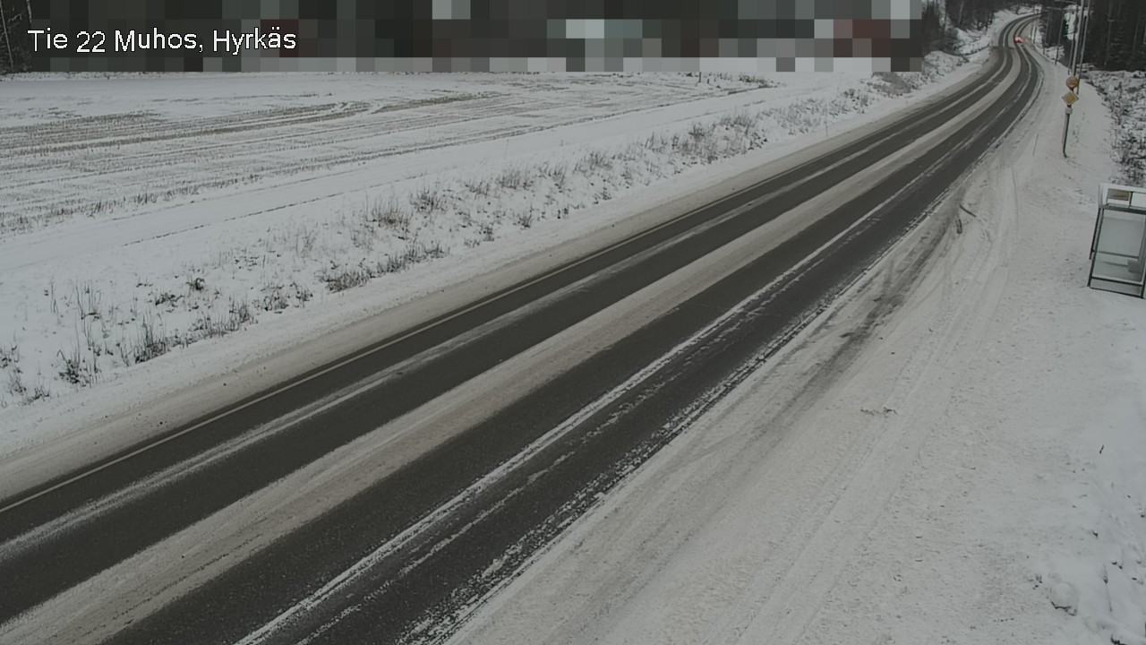 Kelikamerat Kuva Tie 22 Muhos, Hyrkäs, Muhos, Pohjois-Pohjanmaa