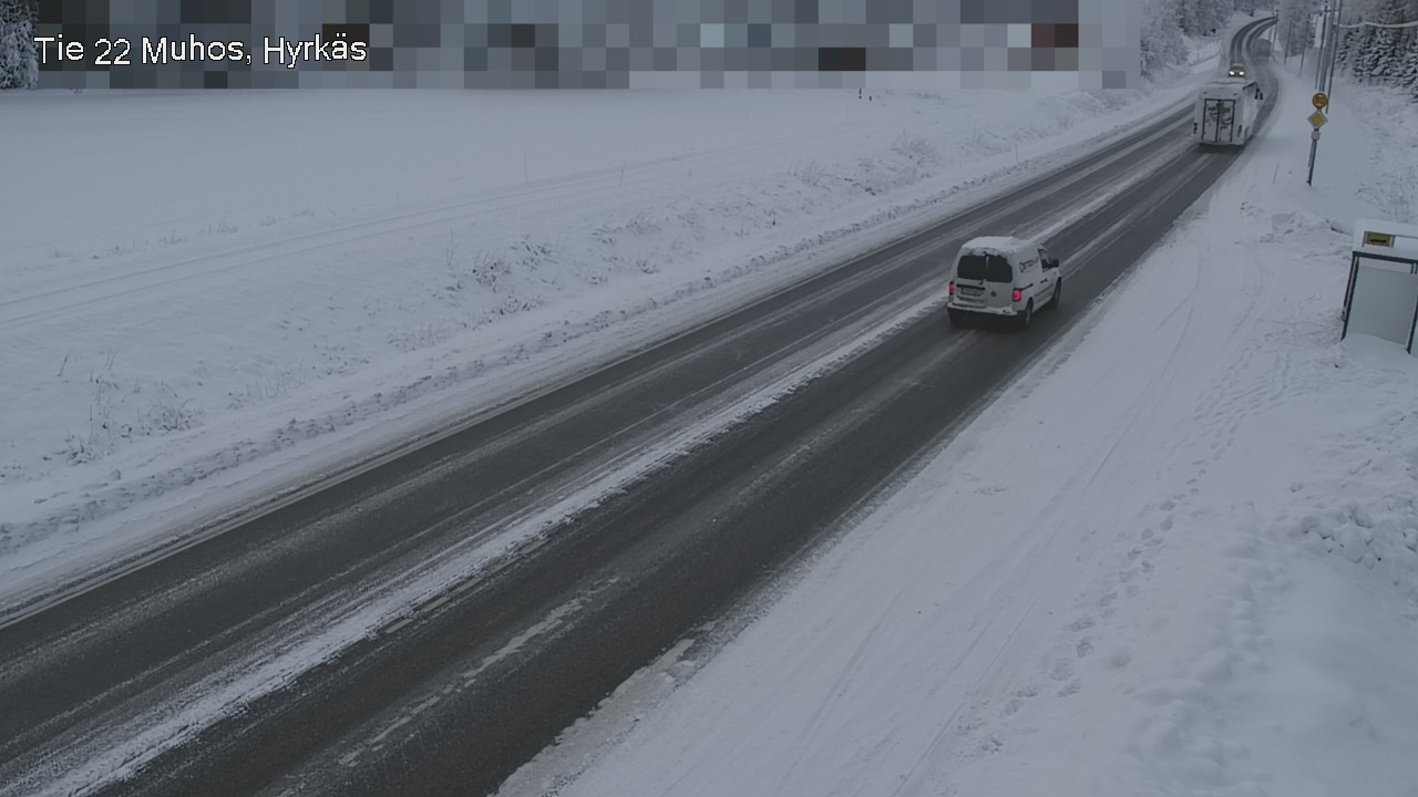 Kelikamerat Kuva Tie 22 Muhos, Hyrkäs, Muhos, Pohjois-Pohjanmaa