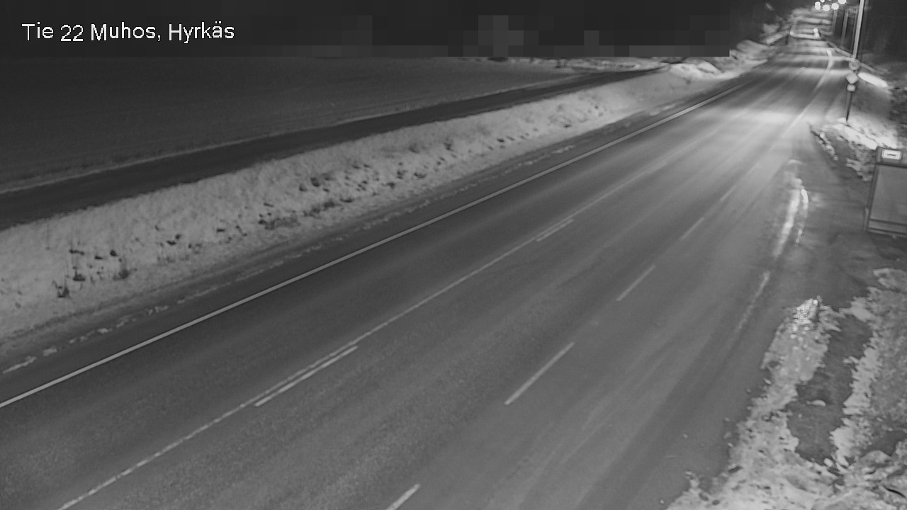 Kelikamerat Kuva Tie 22 Muhos, Hyrkäs, Muhos, Pohjois-Pohjanmaa