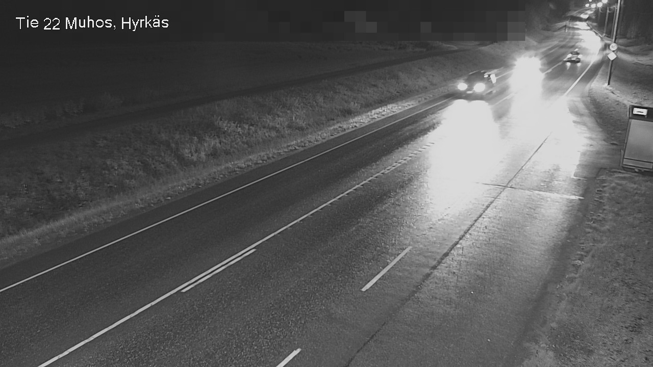 Kelikamerat Kuva Tie 22 Muhos, Hyrkäs, Muhos, Pohjois-Pohjanmaa