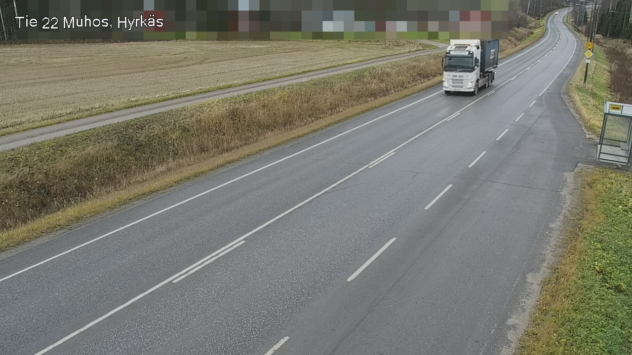 Kelikamerat Kuva Tie 22 Muhos, Hyrkäs, Muhos, Pohjois-Pohjanmaa