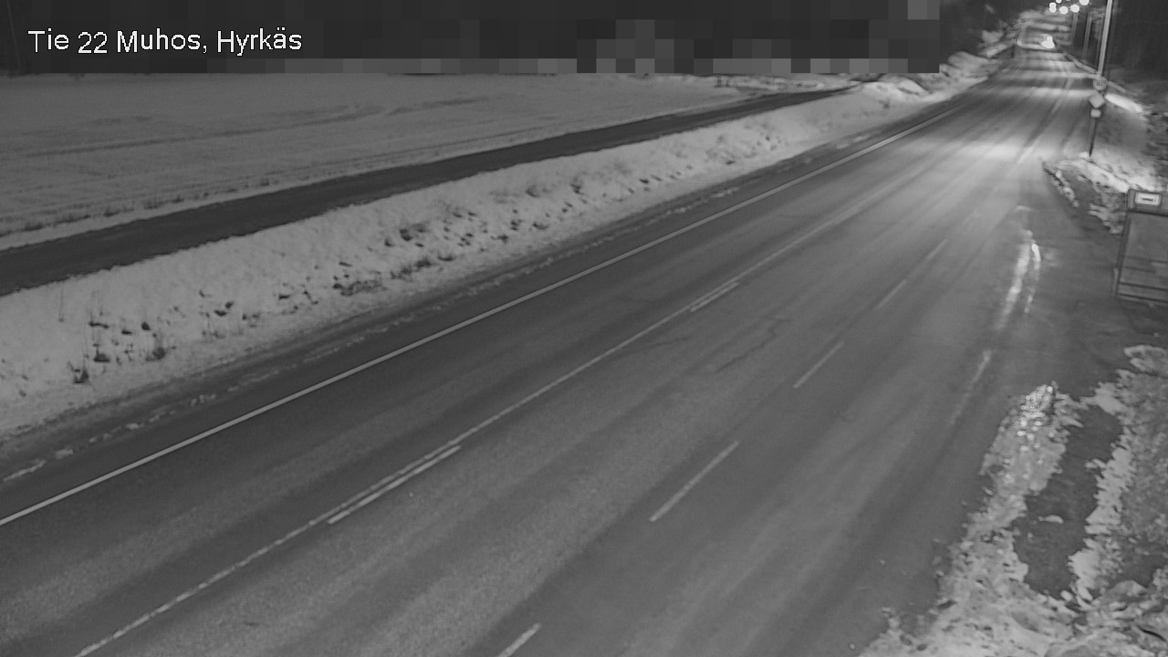 Kelikamerat Kuva Tie 22 Muhos, Hyrkäs, Muhos, Pohjois-Pohjanmaa