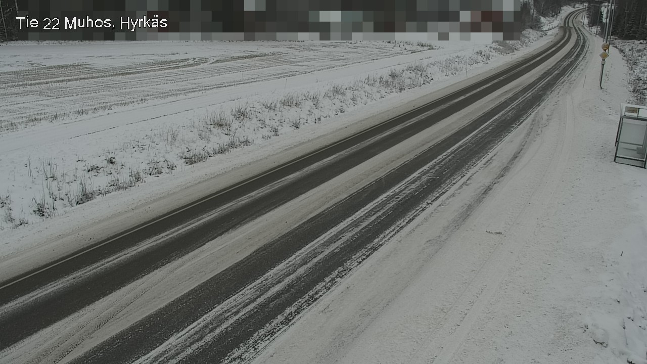 Kelikamerat Kuva Tie 22 Muhos, Hyrkäs, Muhos, Pohjois-Pohjanmaa