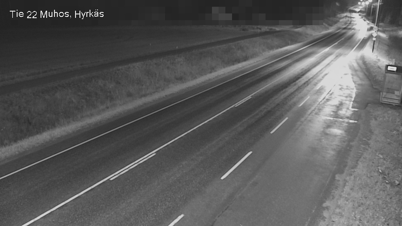 Kelikamerat Kuva Tie 22 Muhos, Hyrkäs, Muhos, Pohjois-Pohjanmaa