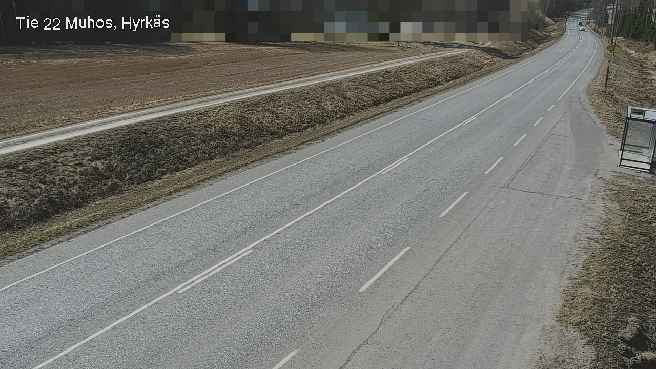 Kelikamerat Kuva Tie 22 Muhos, Hyrkäs, Muhos, Pohjois-Pohjanmaa