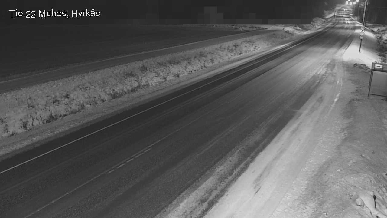 Kelikamerat Kuva Tie 22 Muhos, Hyrkäs, Muhos, Pohjois-Pohjanmaa