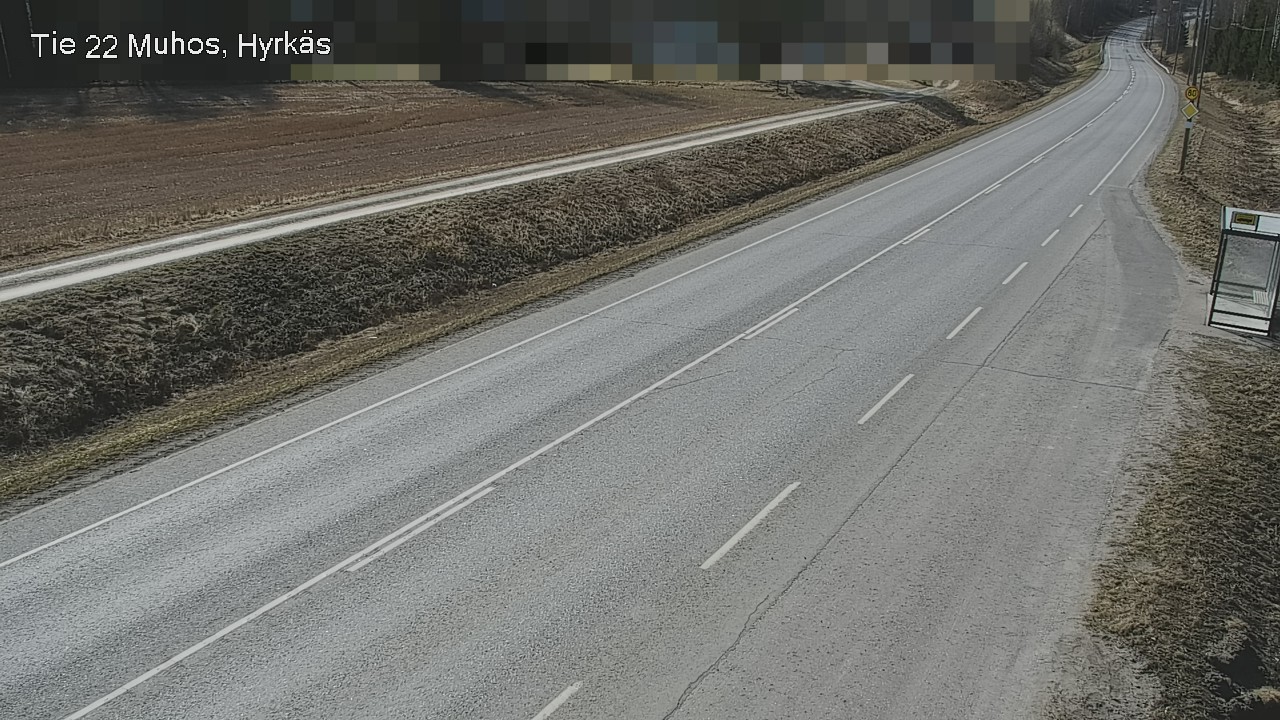 Kelikamerat Kuva Tie 22 Muhos, Hyrkäs, Muhos, Pohjois-Pohjanmaa