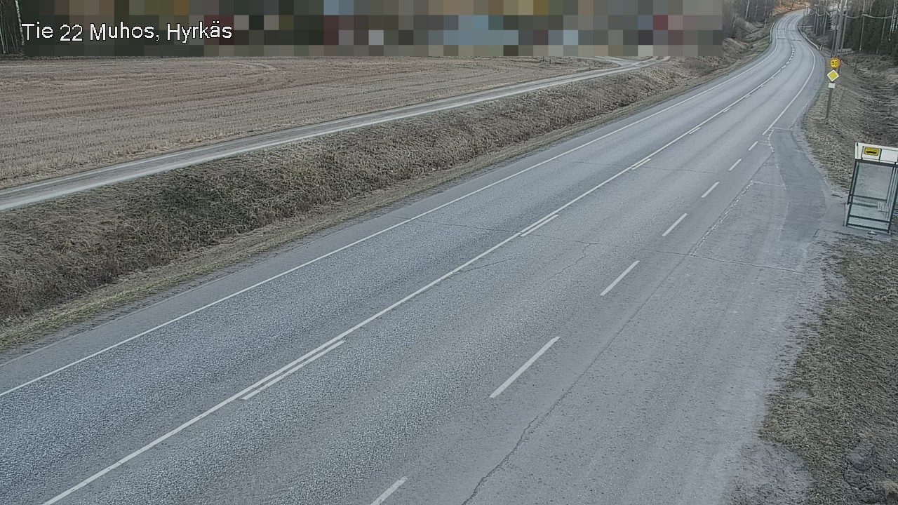 Kelikamerat Kuva Tie 22 Muhos, Hyrkäs, Muhos, Pohjois-Pohjanmaa
