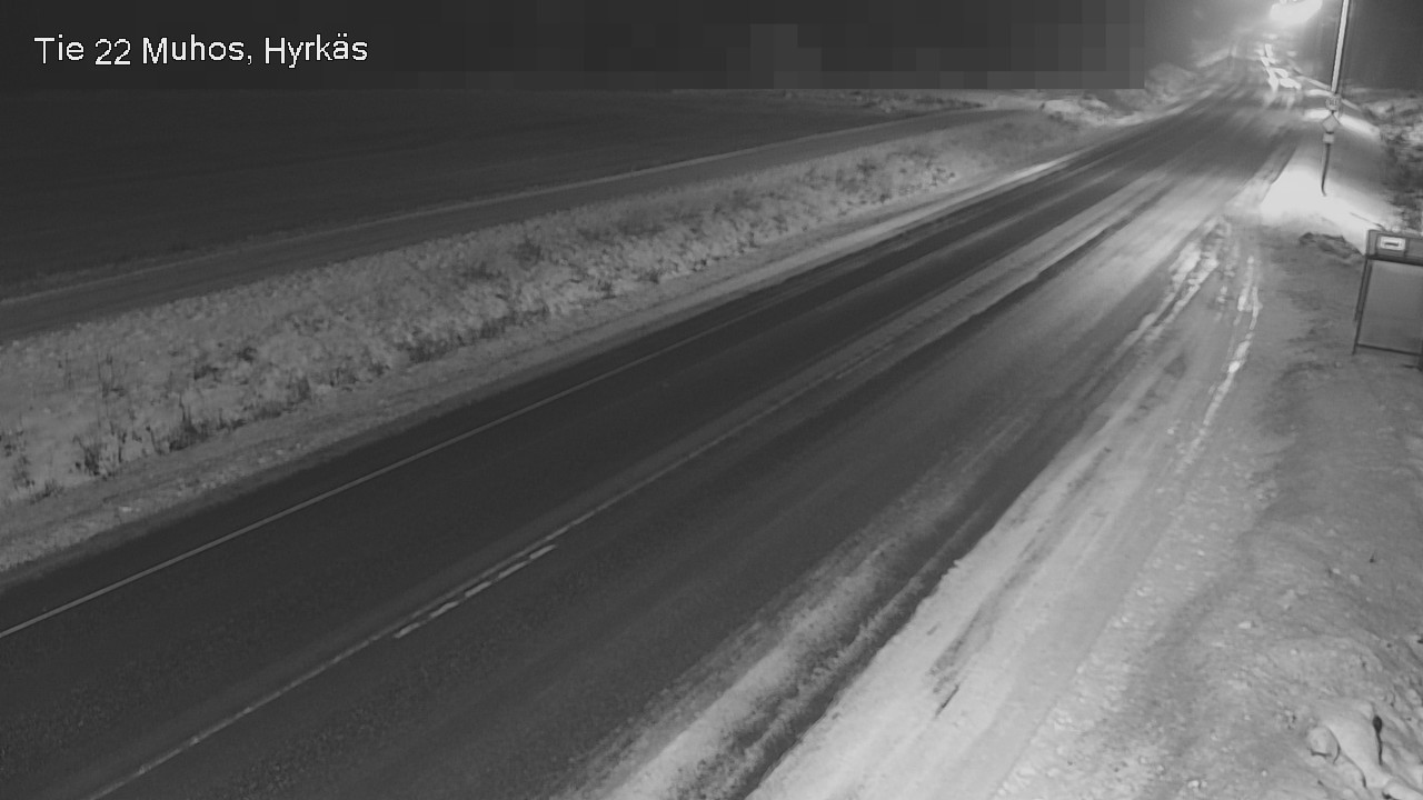 Kelikamerat Kuva Tie 22 Muhos, Hyrkäs, Muhos, Pohjois-Pohjanmaa