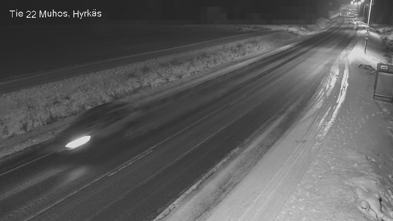 Kelikamerat Kuva Tie 22 Muhos, Hyrkäs, Muhos, Pohjois-Pohjanmaa