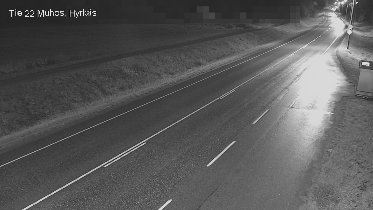Kelikamerat Kuva Tie 22 Muhos, Hyrkäs, Muhos, Pohjois-Pohjanmaa
