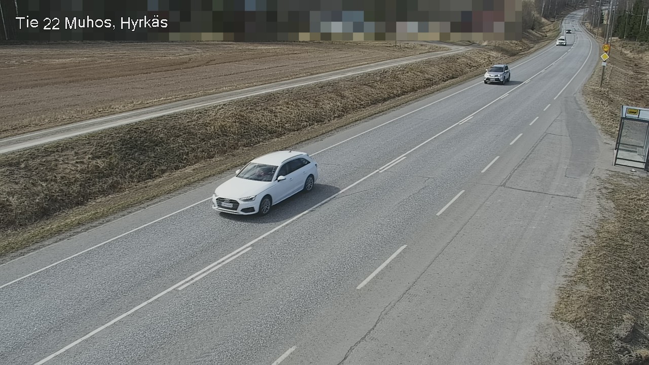 Kelikamerat Kuva Tie 22 Muhos, Hyrkäs, Muhos, Pohjois-Pohjanmaa