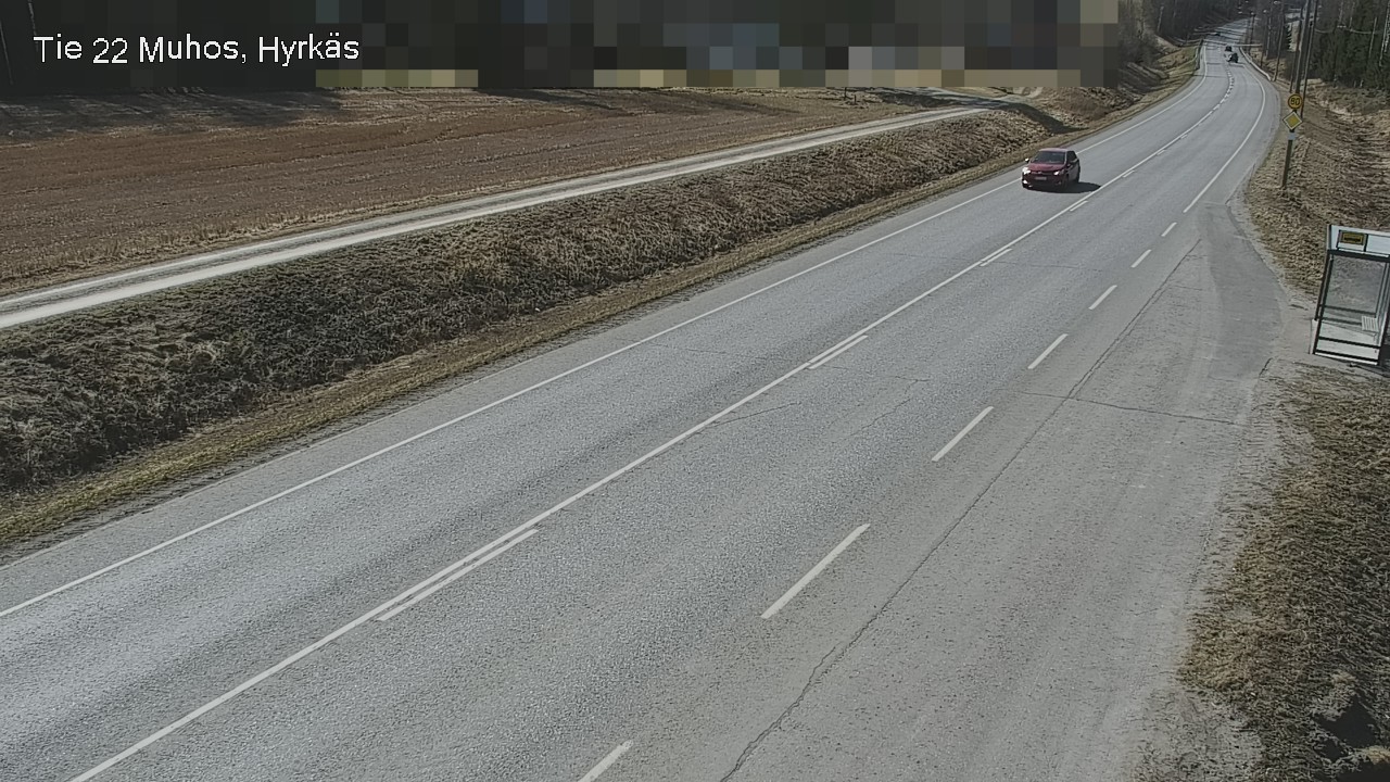 Kelikamerat Kuva Tie 22 Muhos, Hyrkäs, Muhos, Pohjois-Pohjanmaa