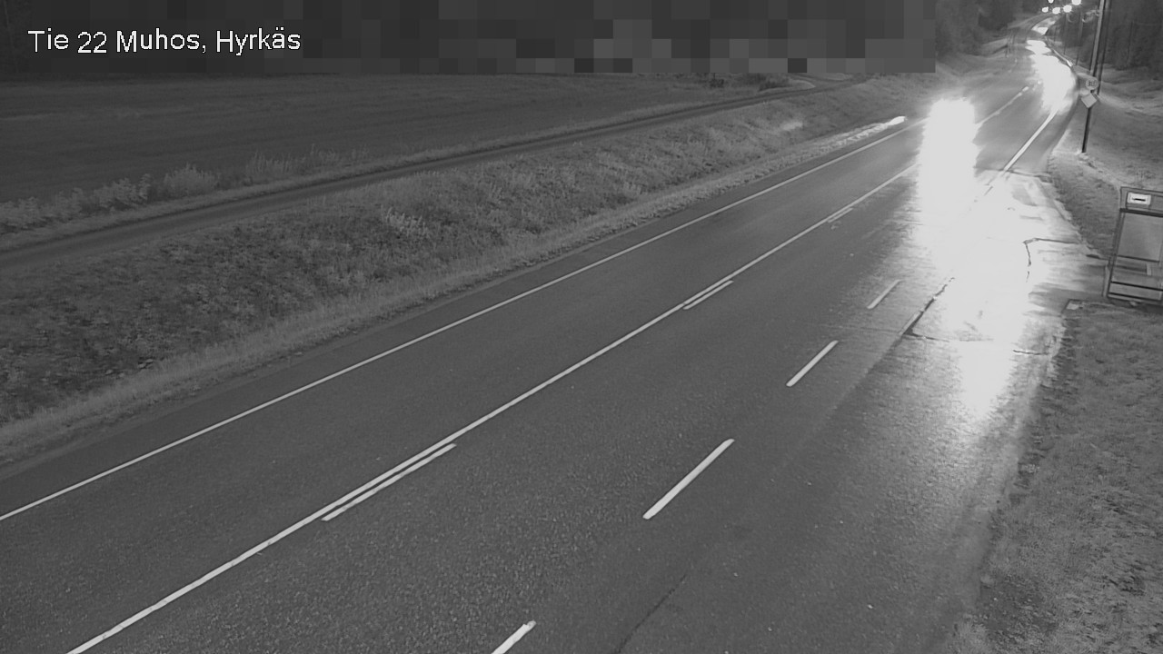 Kelikamerat Kuva Tie 22 Muhos, Hyrkäs, Muhos, Pohjois-Pohjanmaa