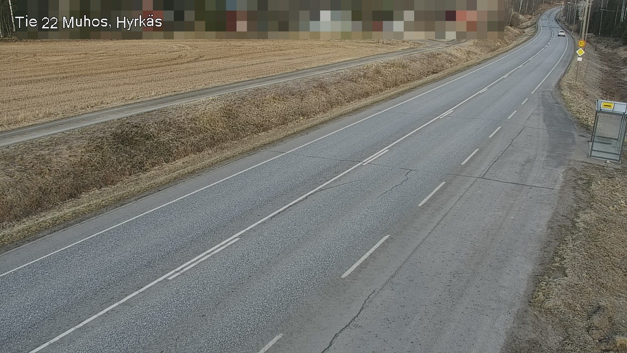 Kelikamerat Kuva Tie 22 Muhos, Hyrkäs, Muhos, Pohjois-Pohjanmaa