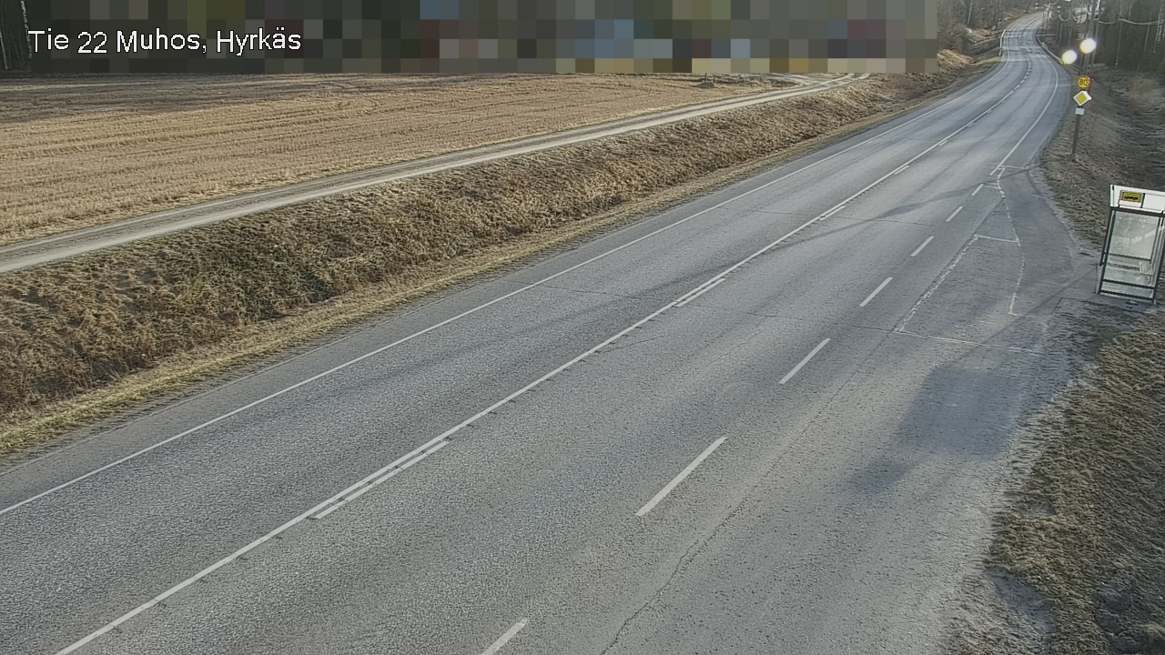 Kelikamerat Kuva Tie 22 Muhos, Hyrkäs, Muhos, Pohjois-Pohjanmaa