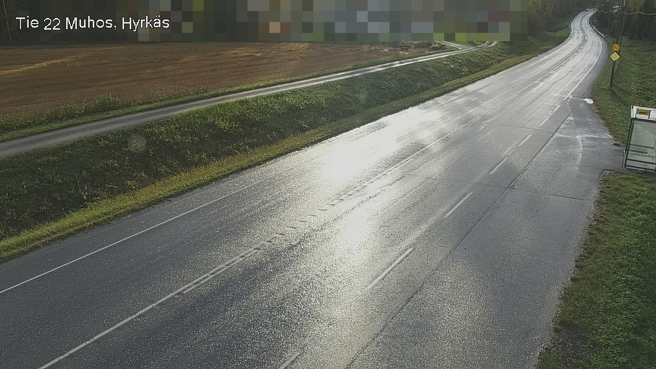 Kelikamerat Kuva Tie 22 Muhos, Hyrkäs, Muhos, Pohjois-Pohjanmaa