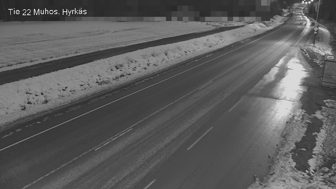 Kelikamerat Kuva Tie 22 Muhos, Hyrkäs, Muhos, Pohjois-Pohjanmaa