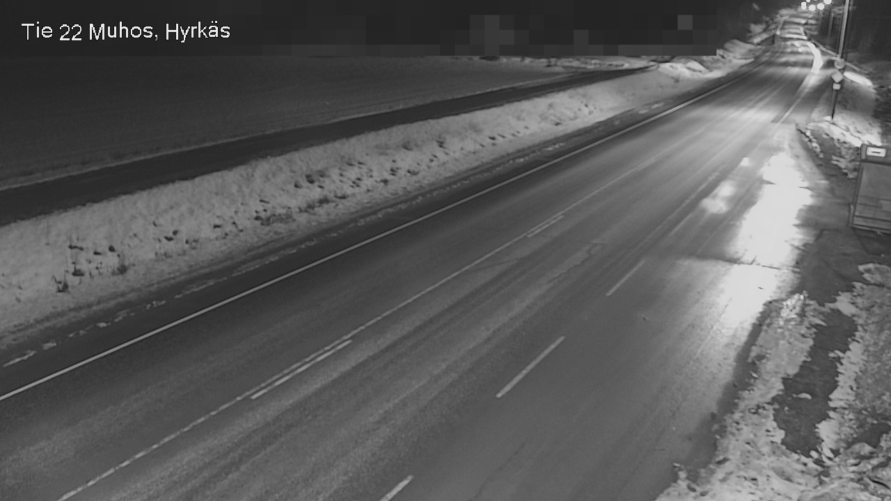 Kelikamerat Kuva Tie 22 Muhos, Hyrkäs, Muhos, Pohjois-Pohjanmaa