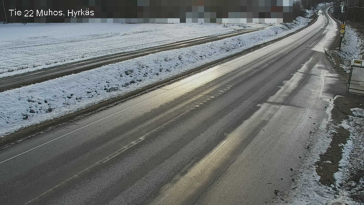 Kelikamerat Kuva Tie 22 Muhos, Hyrkäs, Muhos, Pohjois-Pohjanmaa