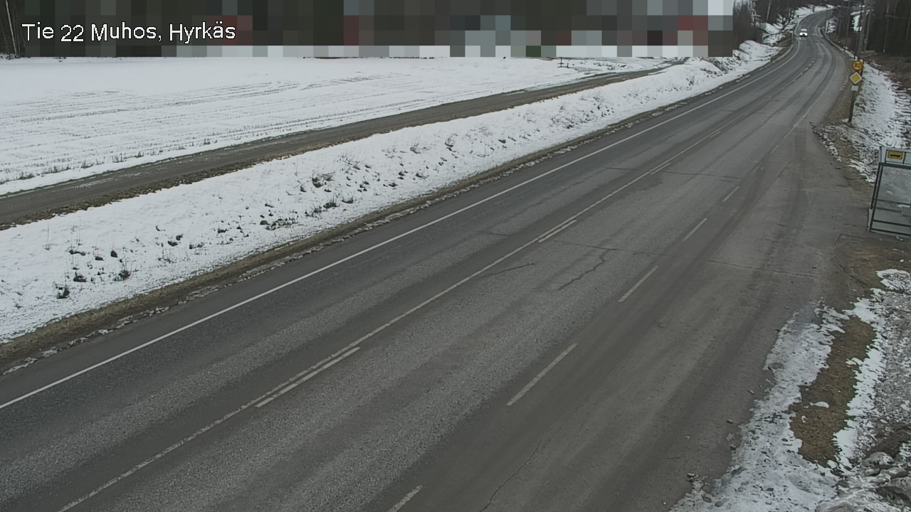 Kelikamerat Kuva Tie 22 Muhos, Hyrkäs, Muhos, Pohjois-Pohjanmaa