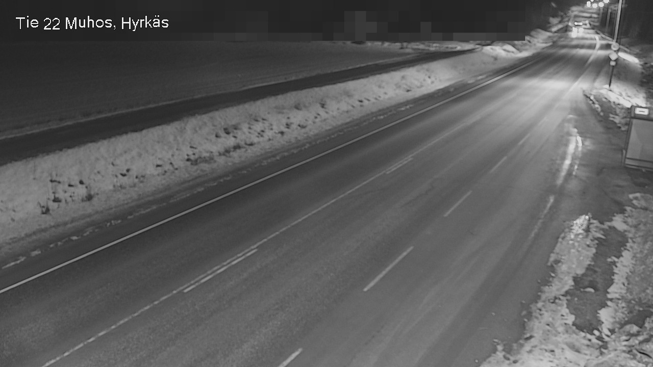 Kelikamerat Kuva Tie 22 Muhos, Hyrkäs, Muhos, Pohjois-Pohjanmaa