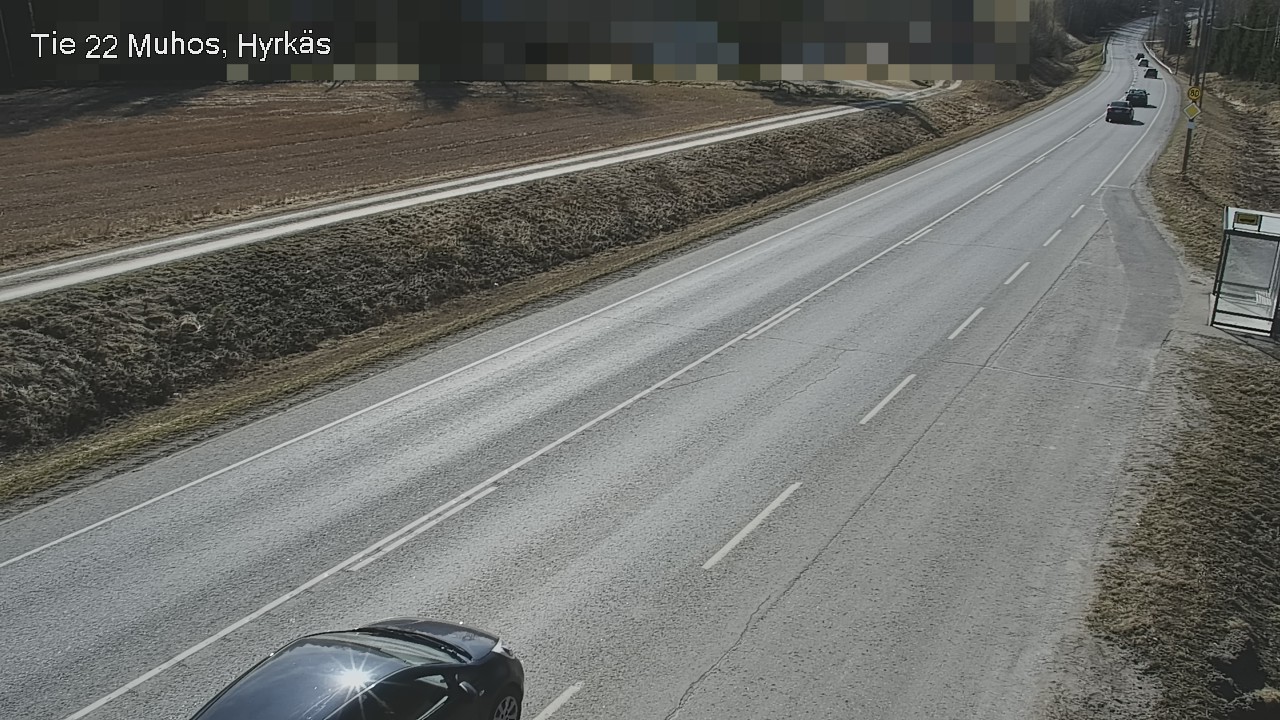 Kelikamerat Kuva Tie 22 Muhos, Hyrkäs, Muhos, Pohjois-Pohjanmaa