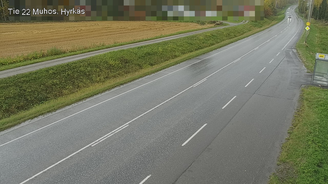 Kelikamerat Kuva Tie 22 Muhos, Hyrkäs, Muhos, Pohjois-Pohjanmaa
