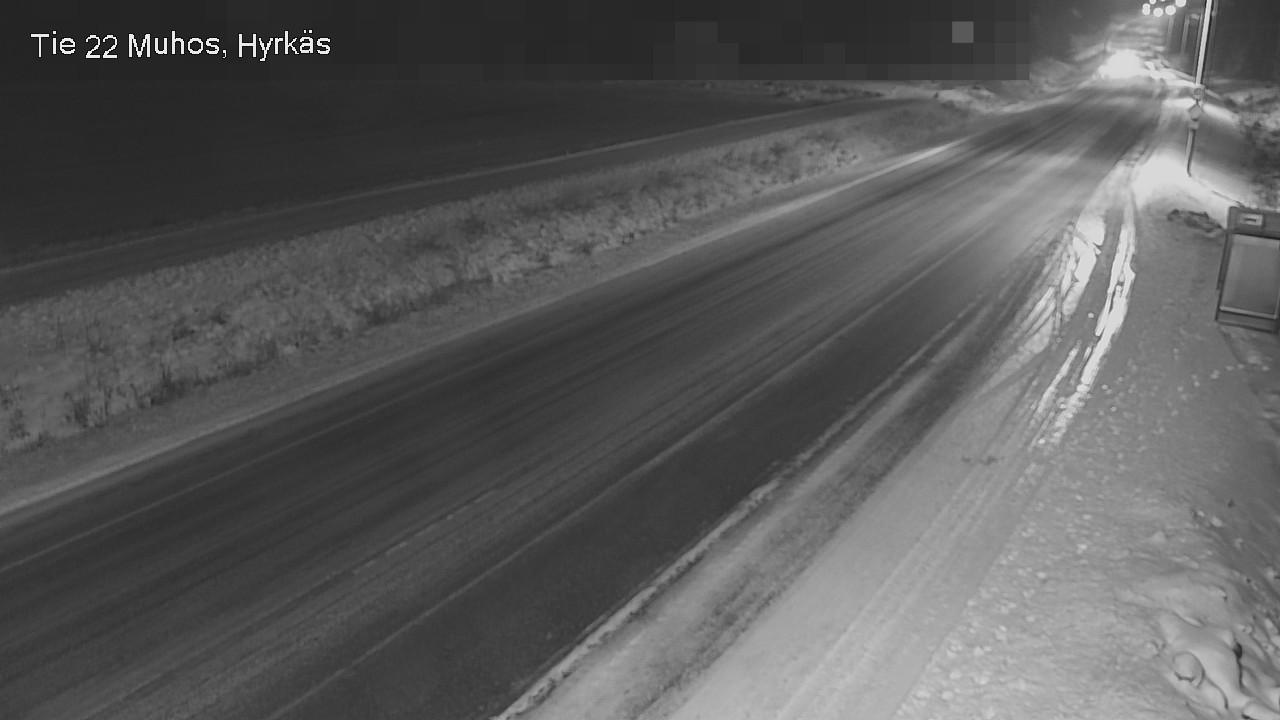 Kelikamerat Kuva Tie 22 Muhos, Hyrkäs, Muhos, Pohjois-Pohjanmaa