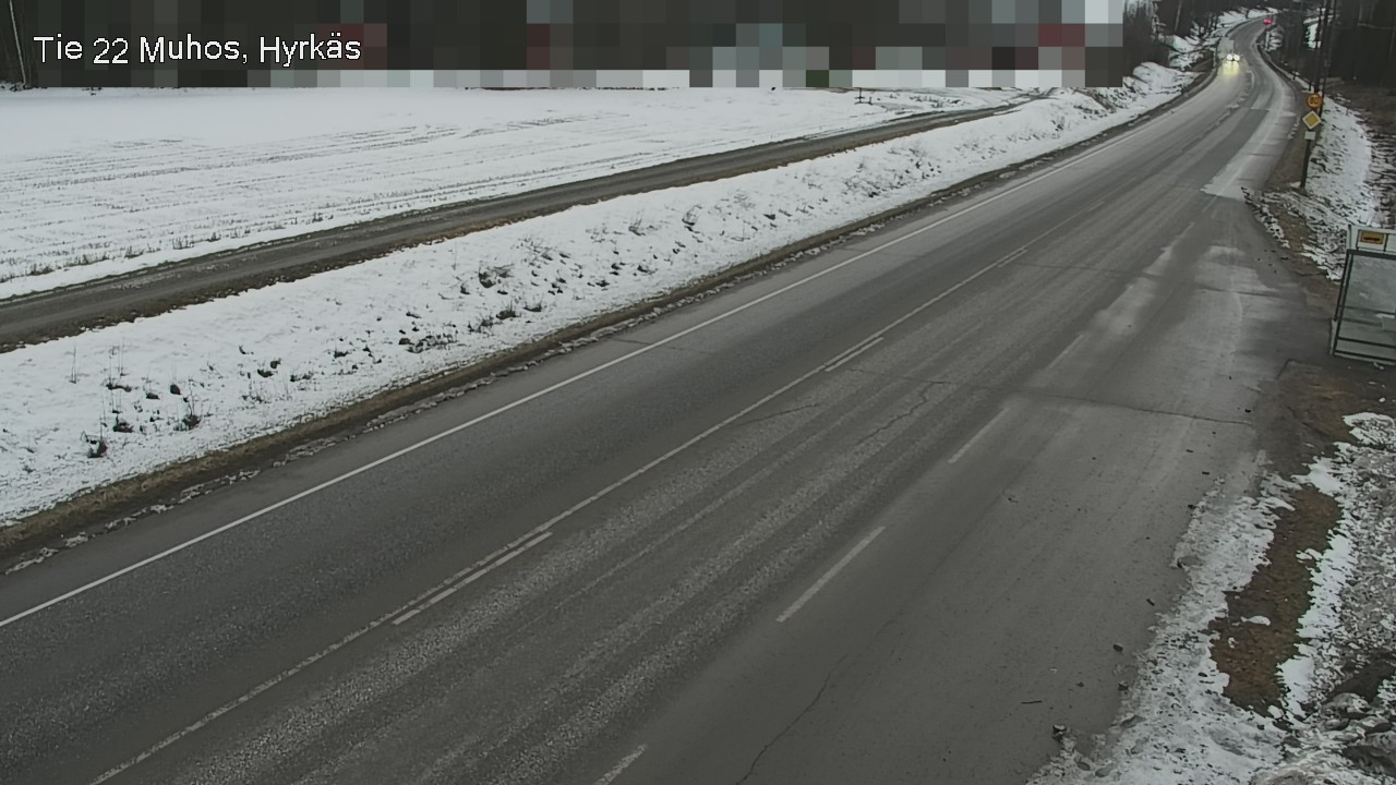 Kelikamerat Kuva Tie 22 Muhos, Hyrkäs, Muhos, Pohjois-Pohjanmaa