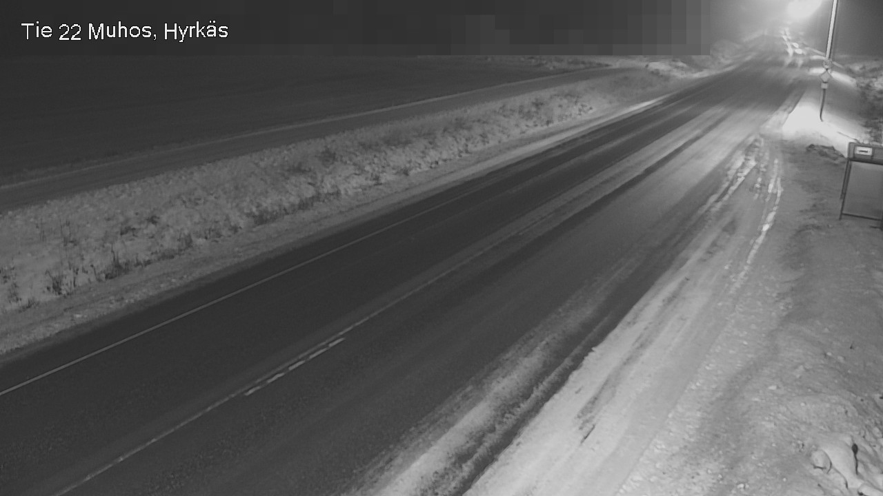 Kelikamerat Kuva Tie 22 Muhos, Hyrkäs, Muhos, Pohjois-Pohjanmaa