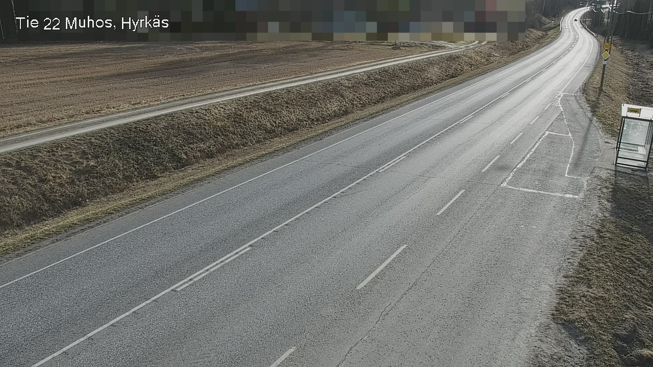 Kelikamerat Kuva Tie 22 Muhos, Hyrkäs, Muhos, Pohjois-Pohjanmaa